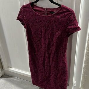 Banana Republic lace shift dress